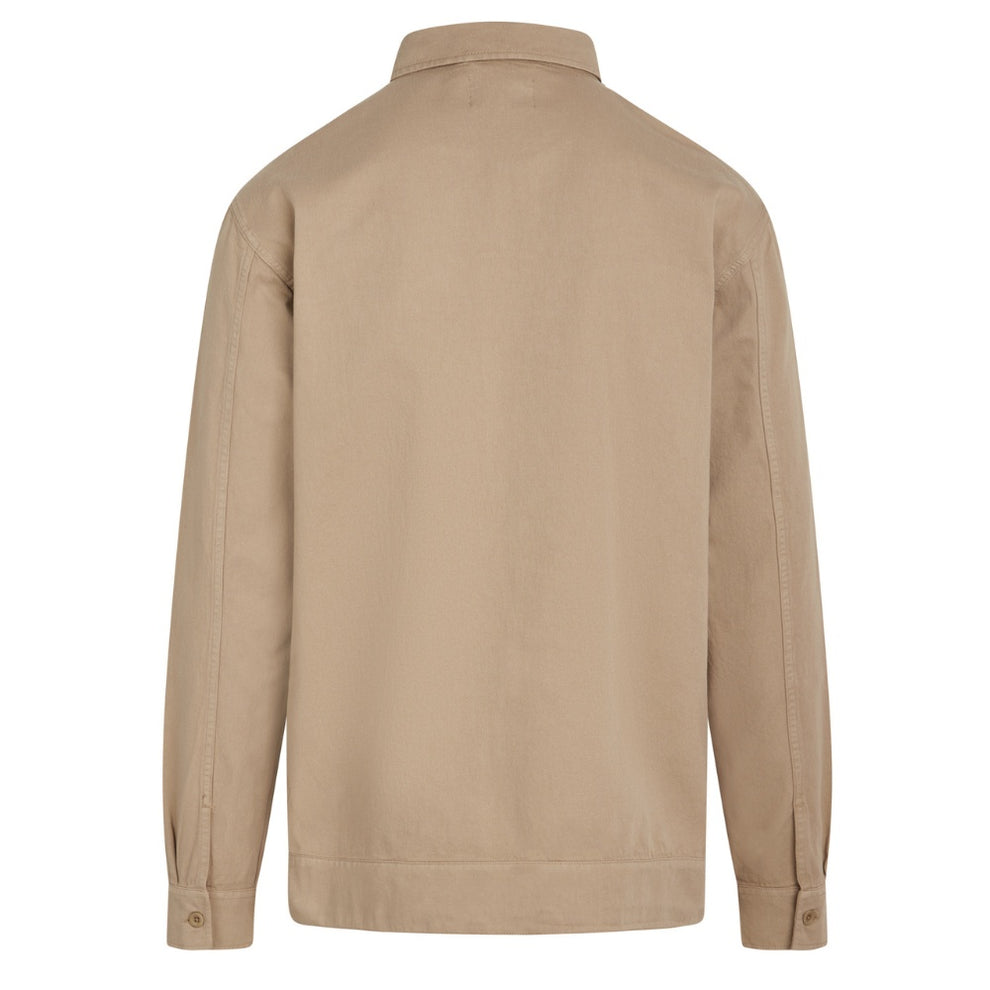 Klitmøller M Niklas Twill Overshirt Sand