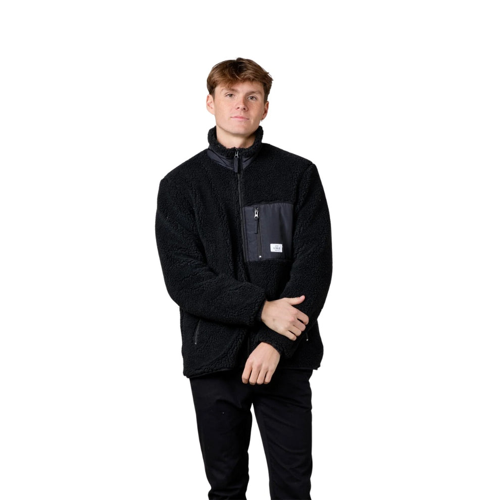 Klitmøller M mens Fleece Jacket Black