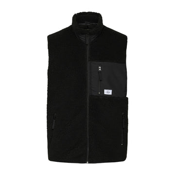 Klitmøller M Mens Fleece Vest Black