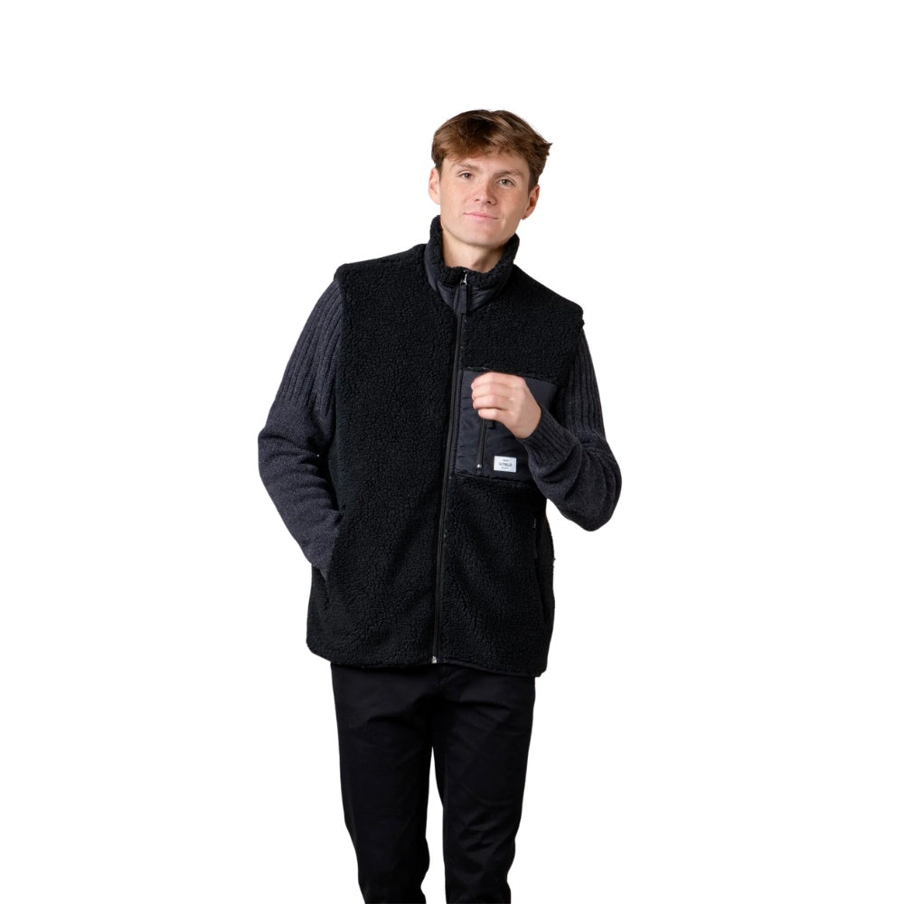 Klitmøller M Mens Fleece Vest Black