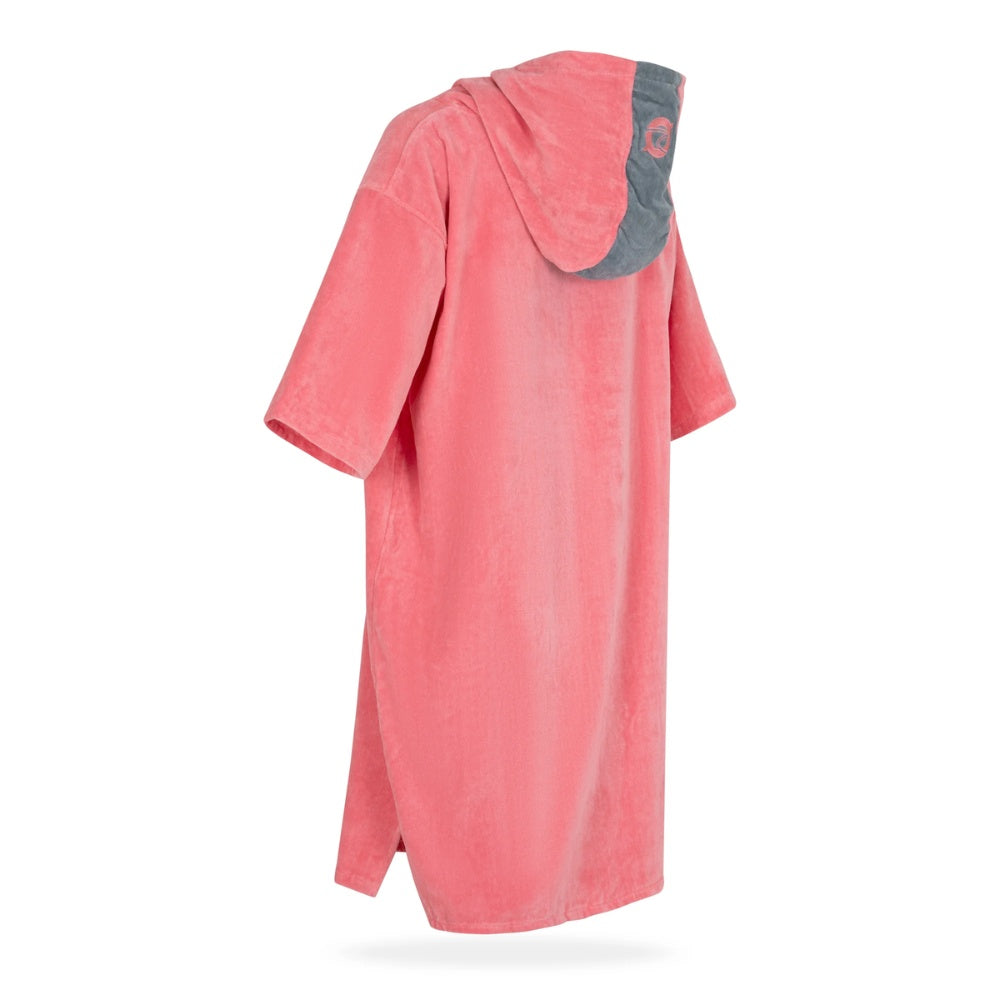 Klitmøller U Frotte Poncho til vinterbadning Pink
