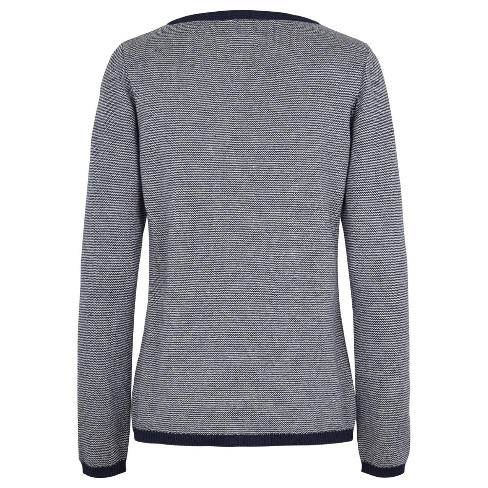 Klitmøller W 1396 Rosa Knit Navy Cream