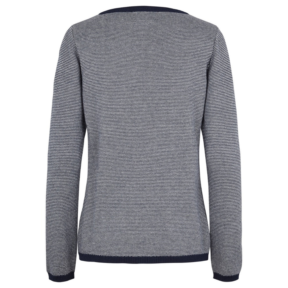 Klitmøller W 1396 Rosa Knit Navy Cream
