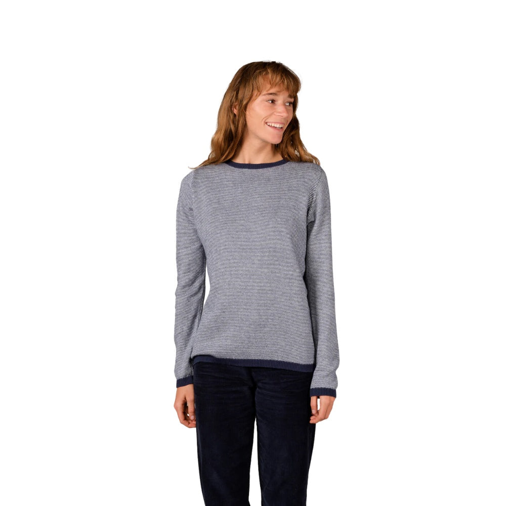 Klitmøller W 1396 Rosa Knit Navy Cream