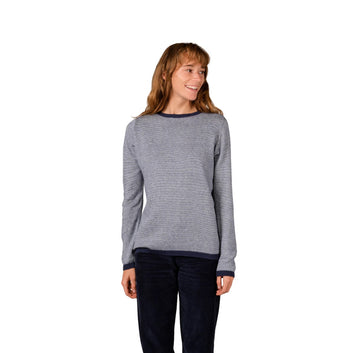 Klitmøller W 1396 Rosa Knit Navy Cream