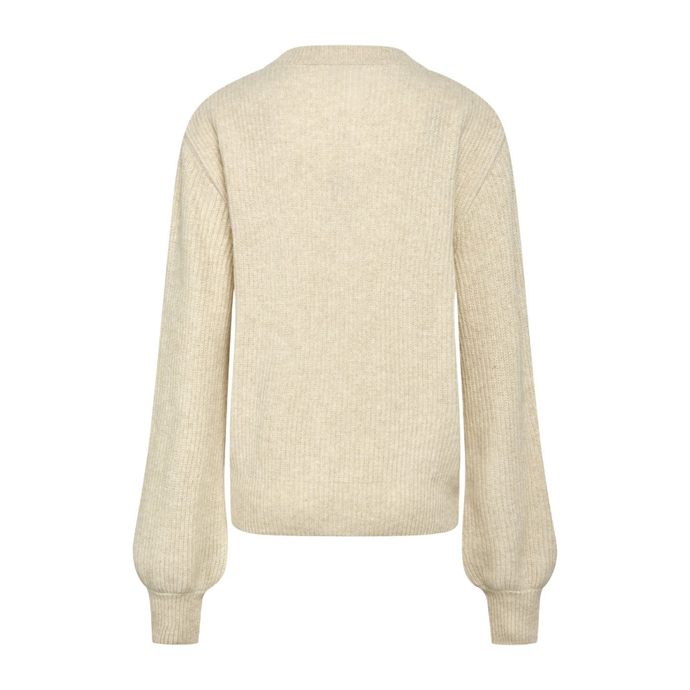 Klitmøller W Gerda Cardigan Strik Pastel sand