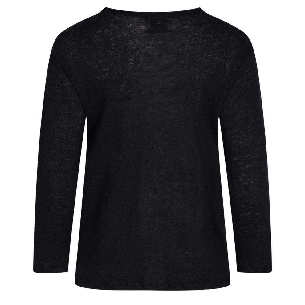 Klitmøller W Gudrun Langærmet T-Shirt Black