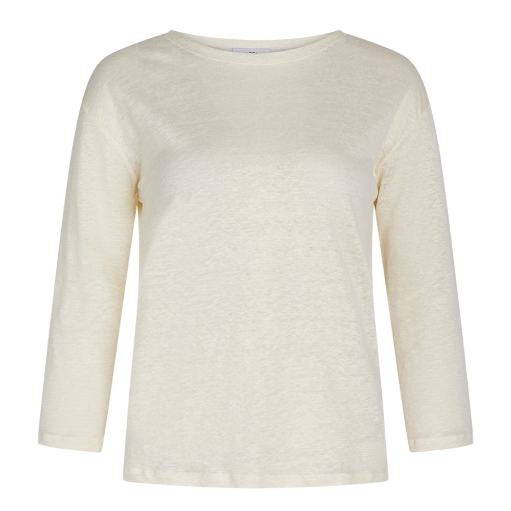 Klitmøller W Gudrun Langærmet T-Shirt Cream