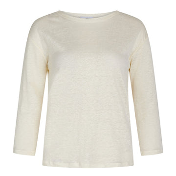 Klitmøller W Gudrun Langærmet T-Shirt Cream