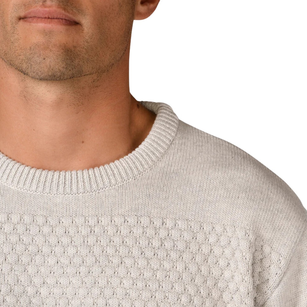 Klitmøller M Herbert Knit Striktrøje Cream Melange