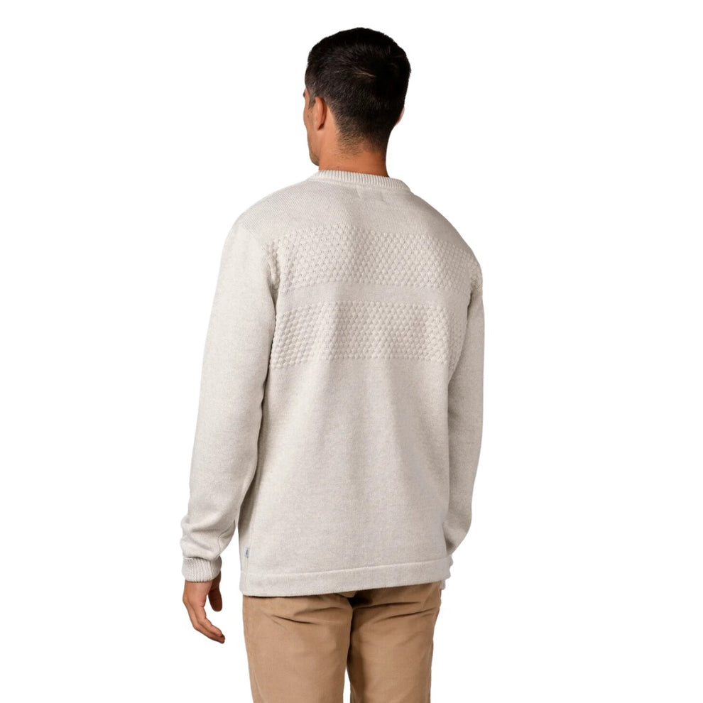 Klitmøller M Herbert Knit Striktrøje Cream Melange