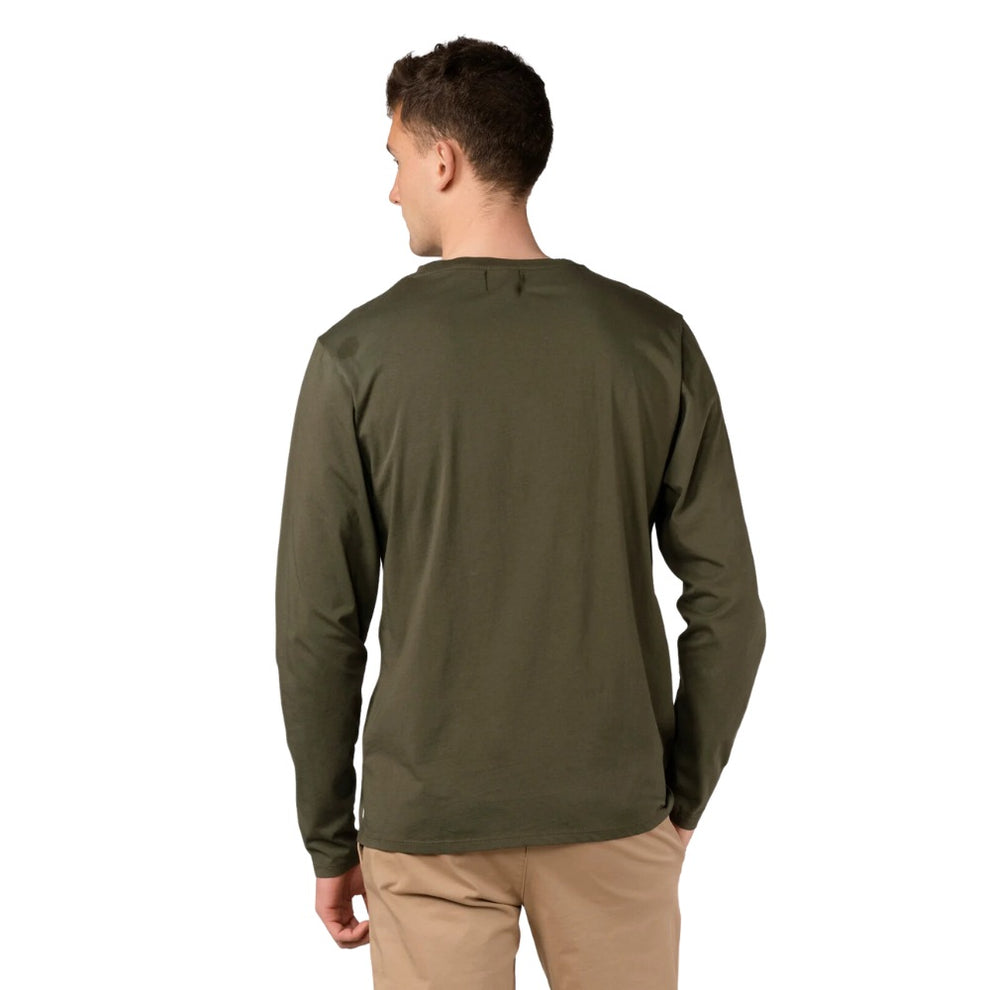 Klitmøller M Linus LS T-Shirt Olive