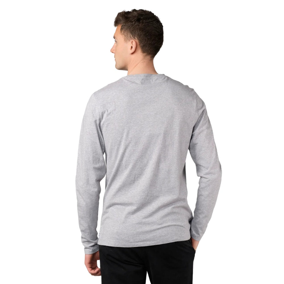 Klitmøller M Linus LS Tee Grey Mel