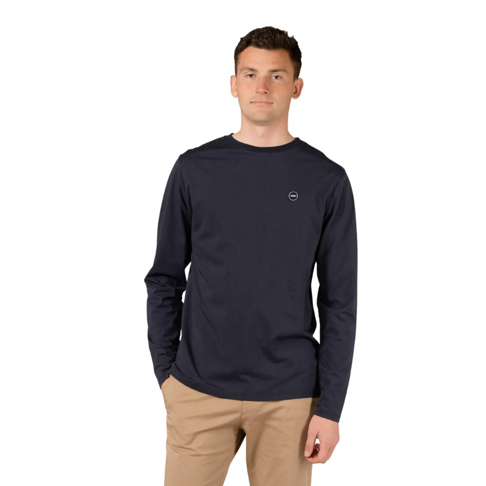 Klitmøller M Linus LS Tee Navy