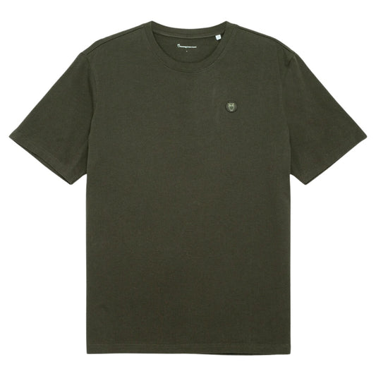 Knowledge Cotton Apparel M Loke T-Shirt Forest Night