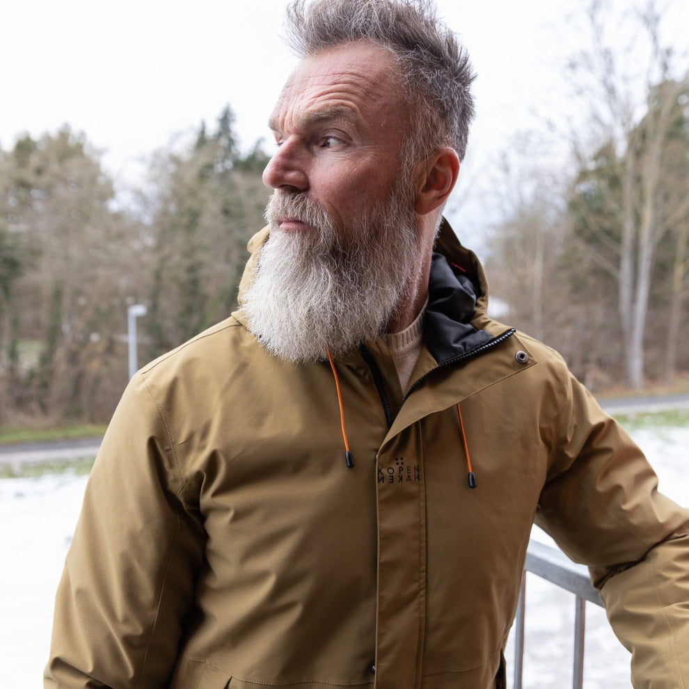 Kopenhaken M Oliver Mens Taslan Jacket Lizard