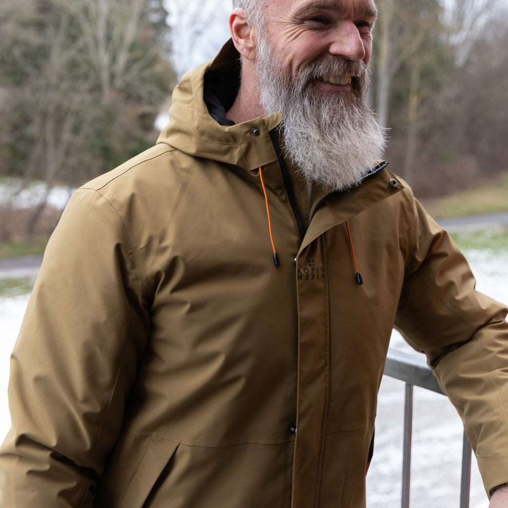 Kopenhaken M Oliver Mens Taslan Jacket Lizard
