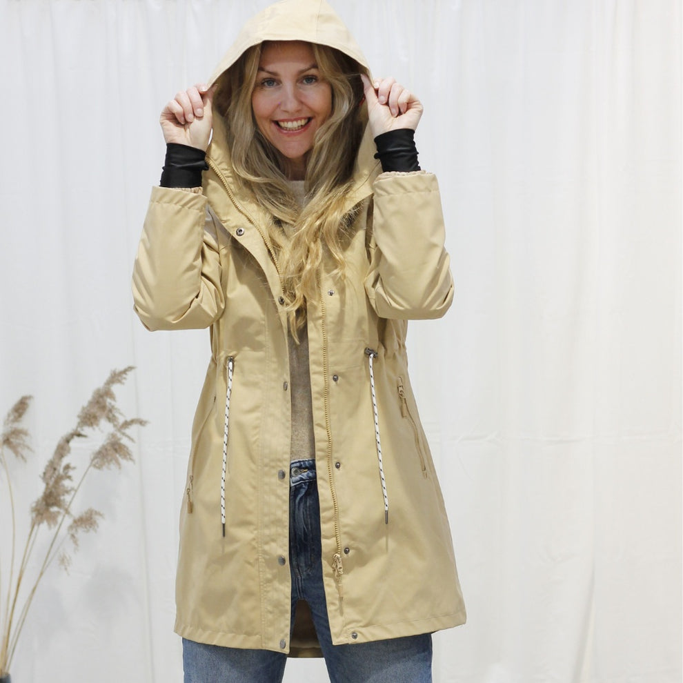 Kopenhaken W Avernakø Ladies Taslan Jacket Camel