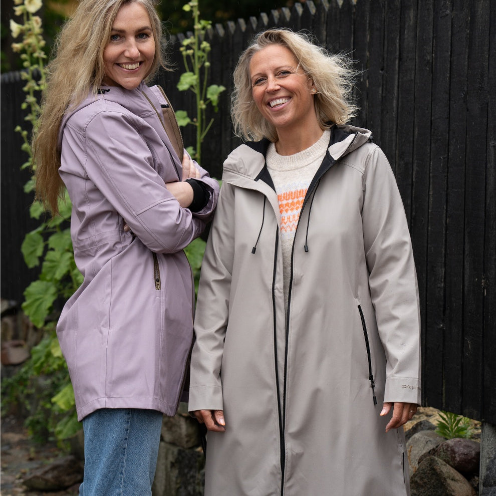 Kopenhaken W Margrete Jakke Grey Sand