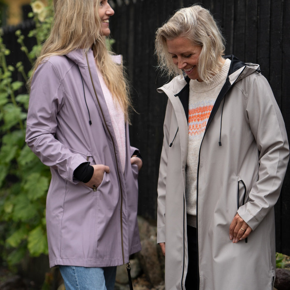Kopenhaken W Margrete Jakke Grey Sand
