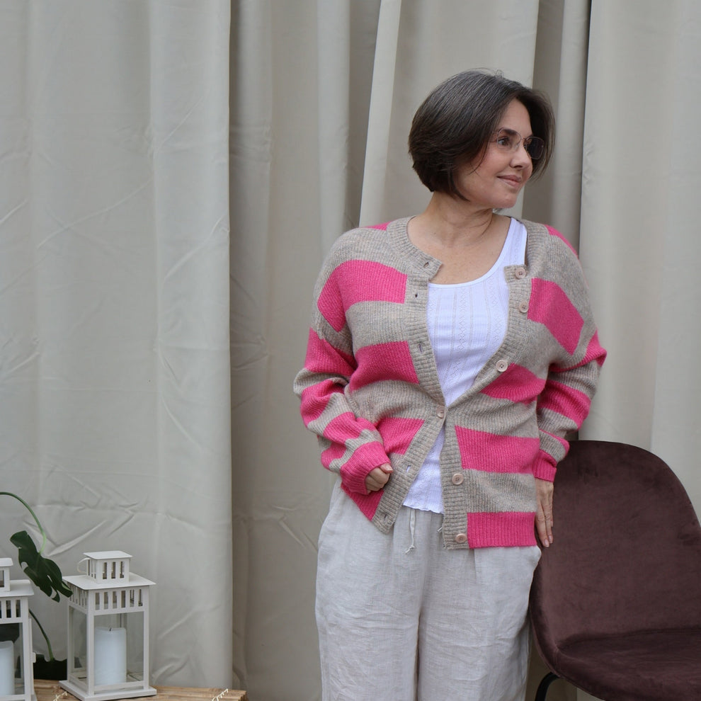Kopenhaken W Svelmø Cardigan Godness Rose