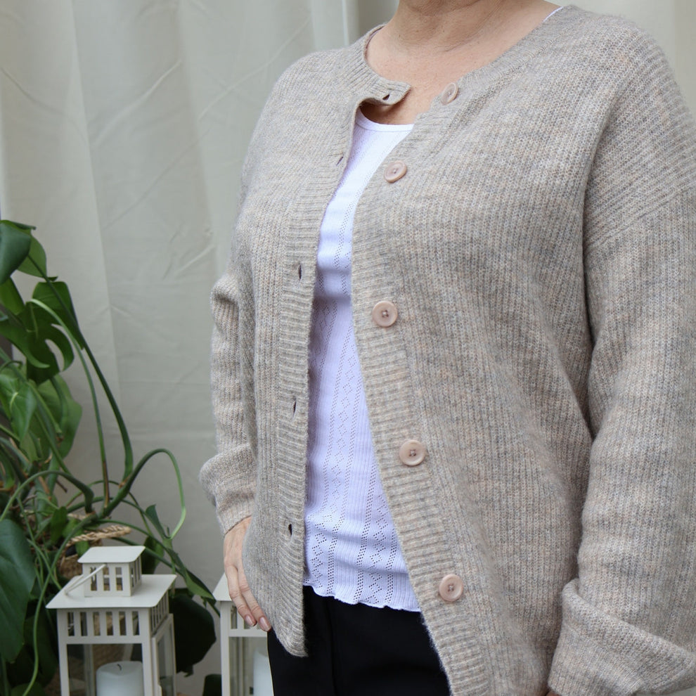Kopenhaken W Svelmø Cardigan Tan