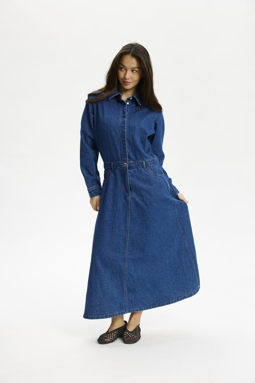 Kopenhaken W Osaka Dress Denim