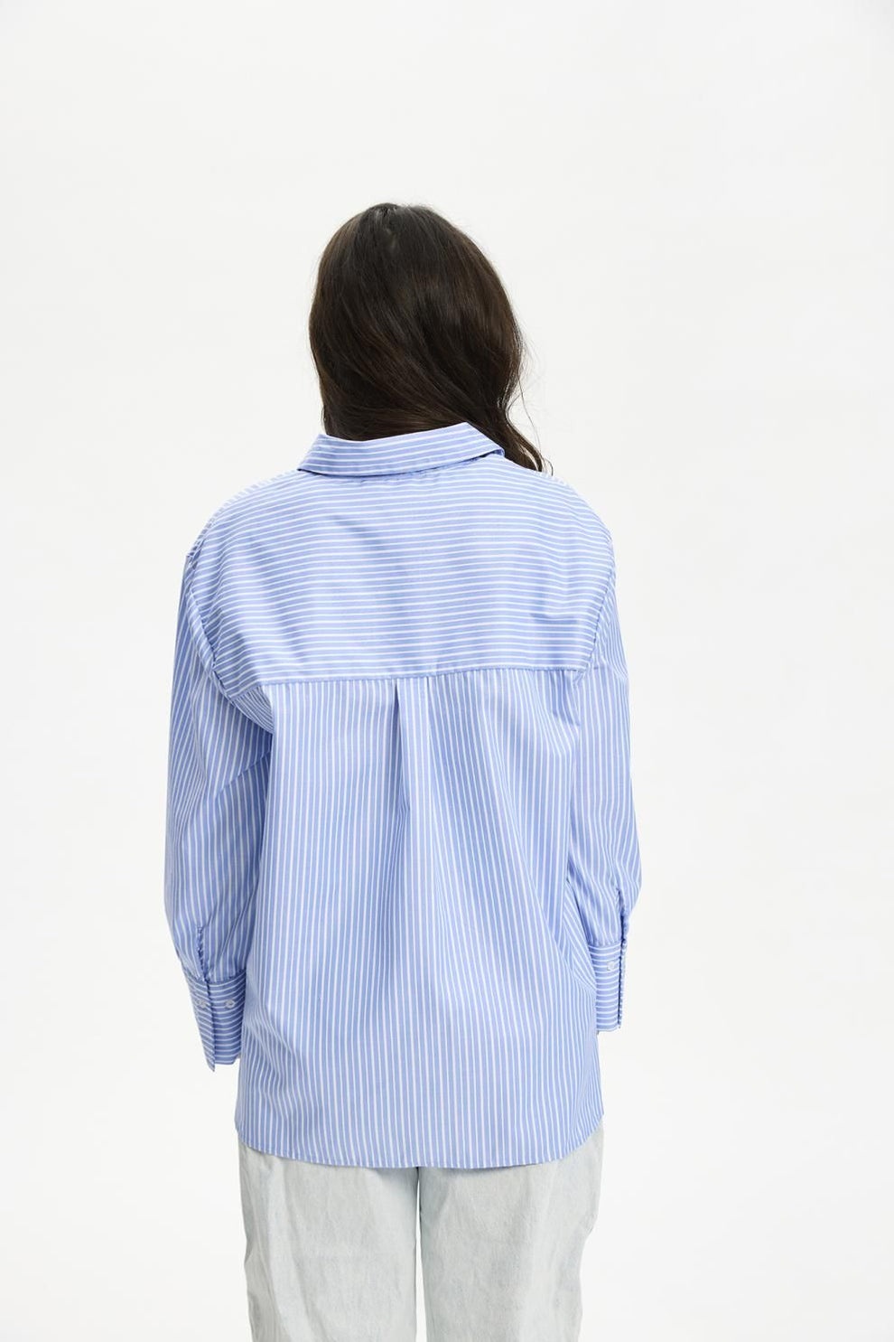 Kopenhaken  W Henne Long Sleeve Shirt Halogen Blue