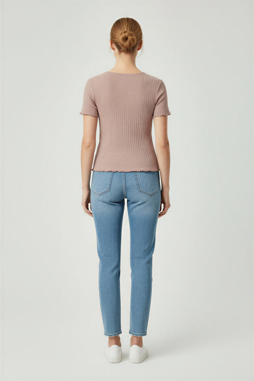 Kopenhaken Soft Tee Fawn - simple full back