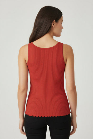 Kopenhaken Soft Top Poppy Red - simple upper back