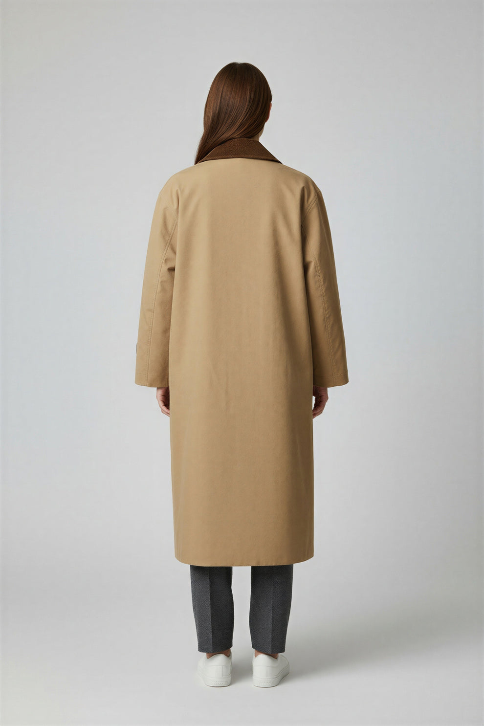 Kopenhaken Studio Oily Jakke TANNIN - simple full back