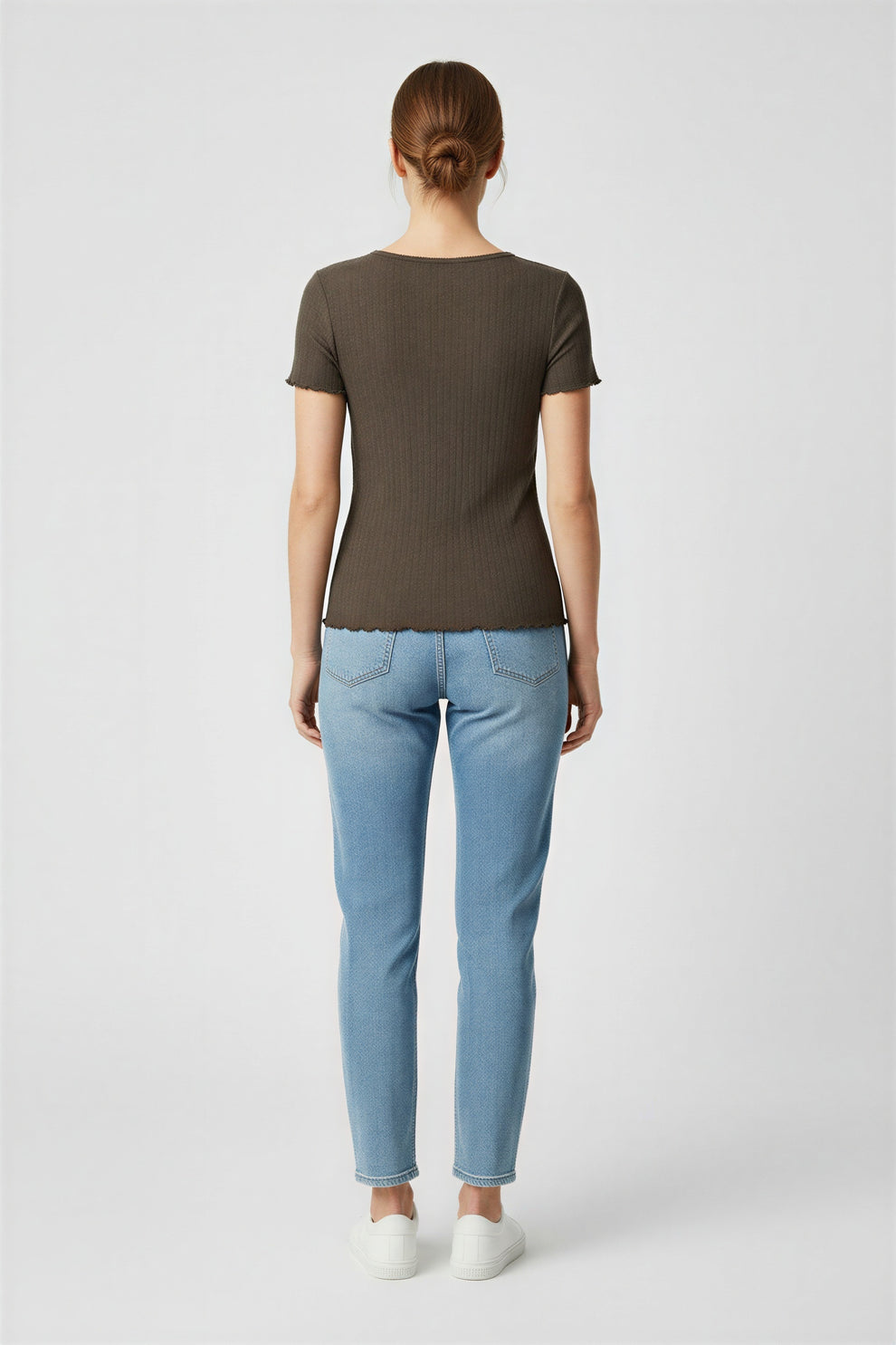 Kopenhaken W Kphsoft Tee Ladies Morel - simple full back