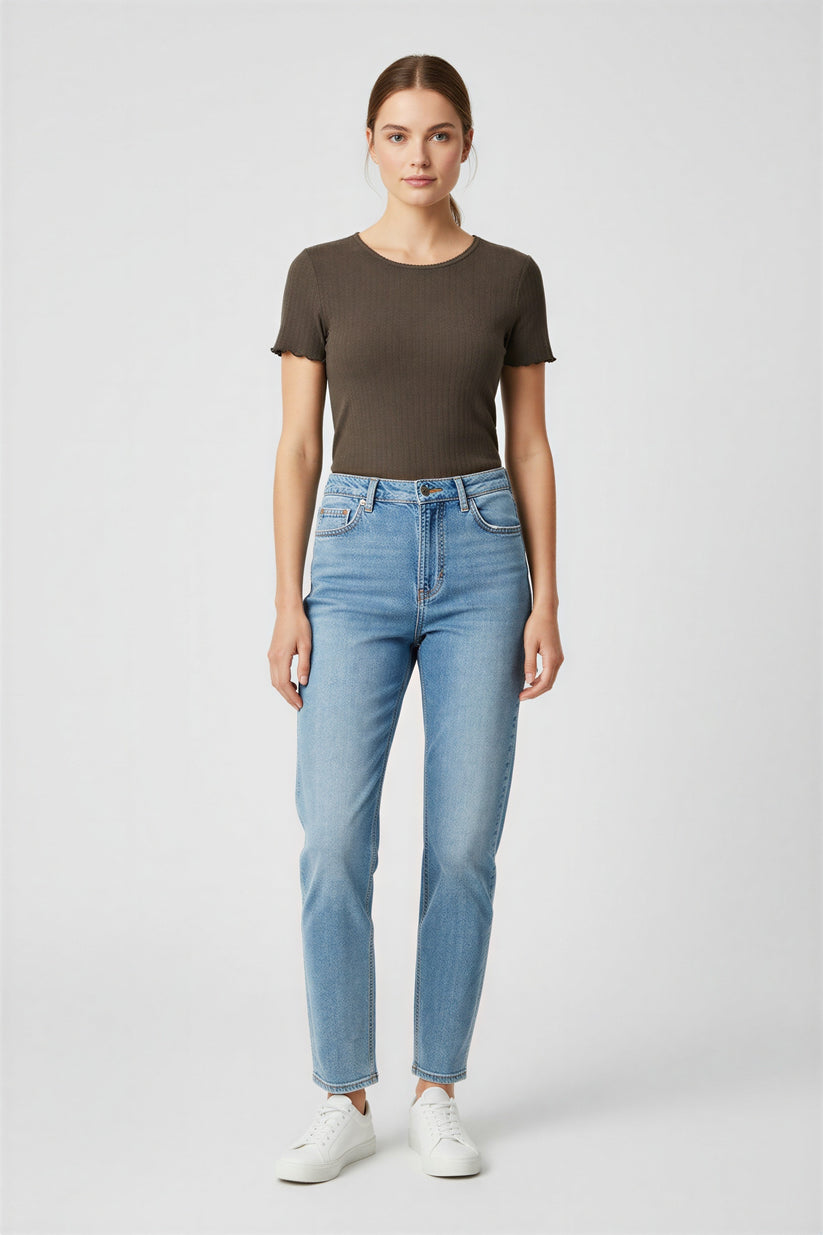 Kopenhaken W Kphsoft Tee Ladies Morel - simple full front