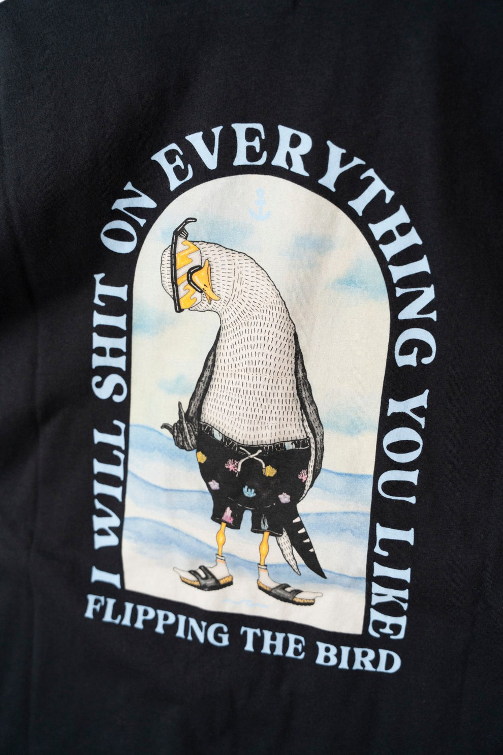 Lakor Back Flipping T-shirt Moonless Night