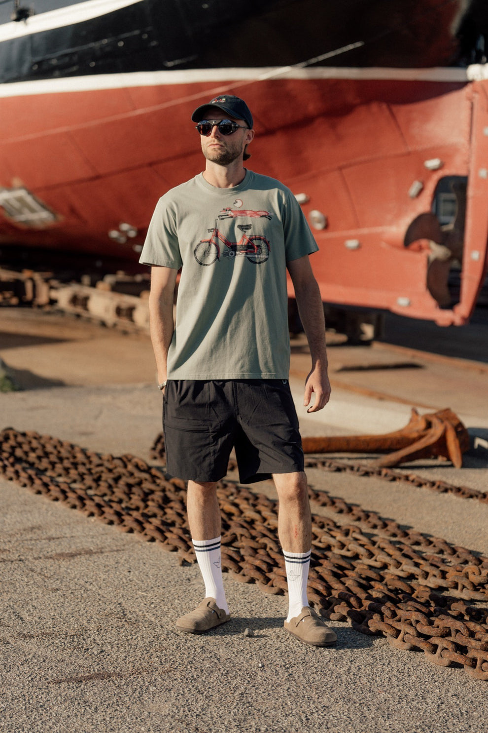 Lakor U Foxtail T-shirt Seaspray