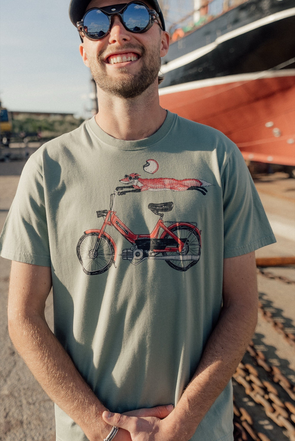 Lakor U Foxtail T-shirt Seaspray