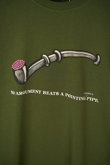Lakor Lakridspibe T-Shirt Riffle Green