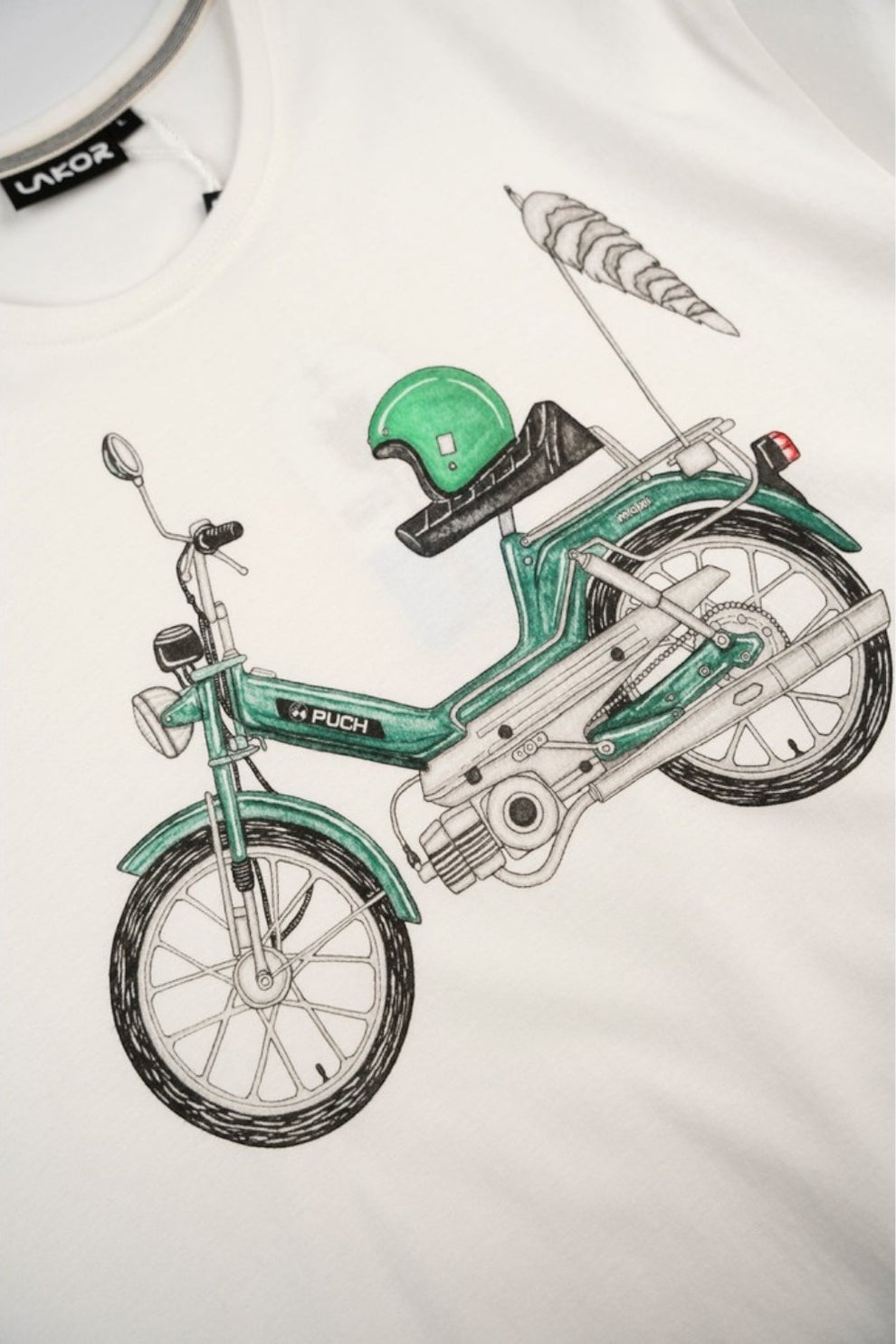 Lakor U Forest Maxi T-shirt Star White