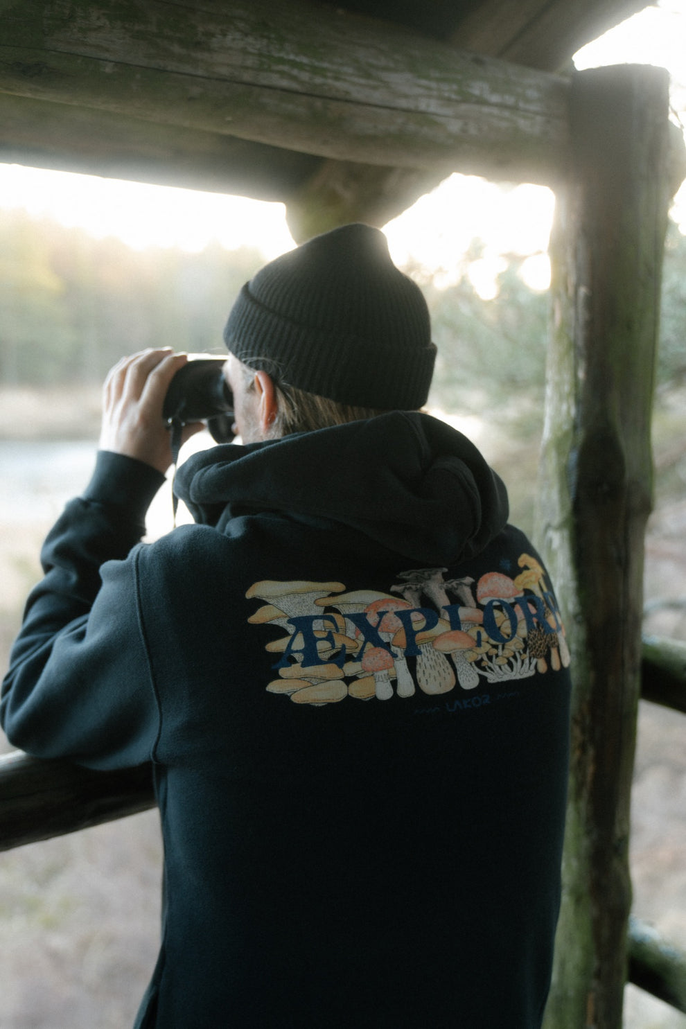 Lakor Merino Wool Beanie Black