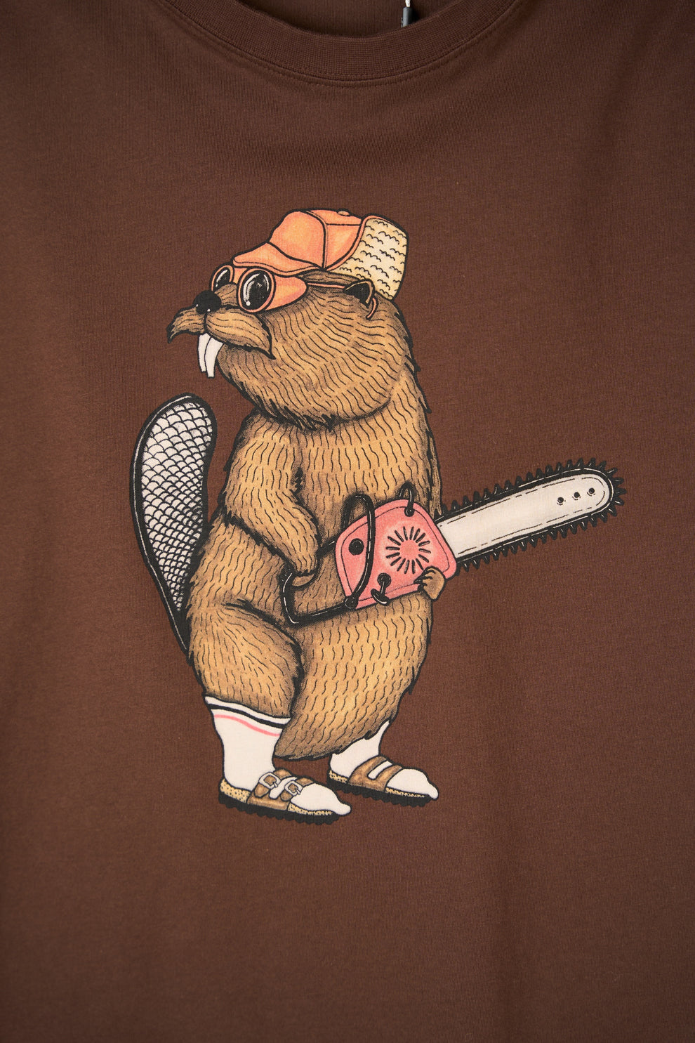 Lakor Lazy Lumber T-Shirt Chicory Coffee