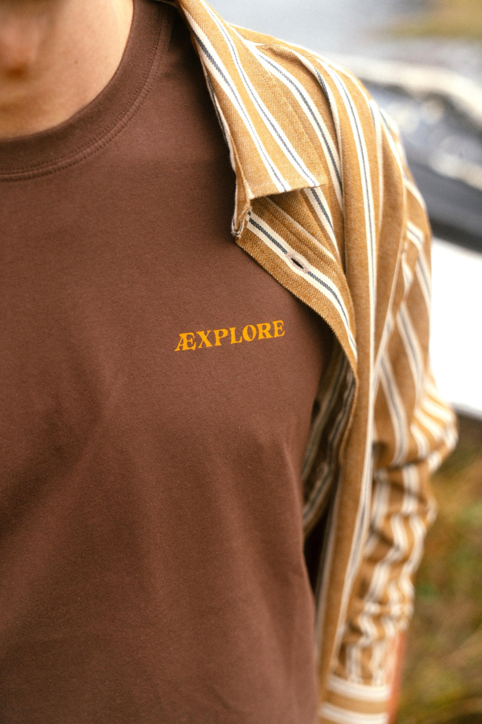 Lakor Yoga Moose T-Shirt Chicory Coffee