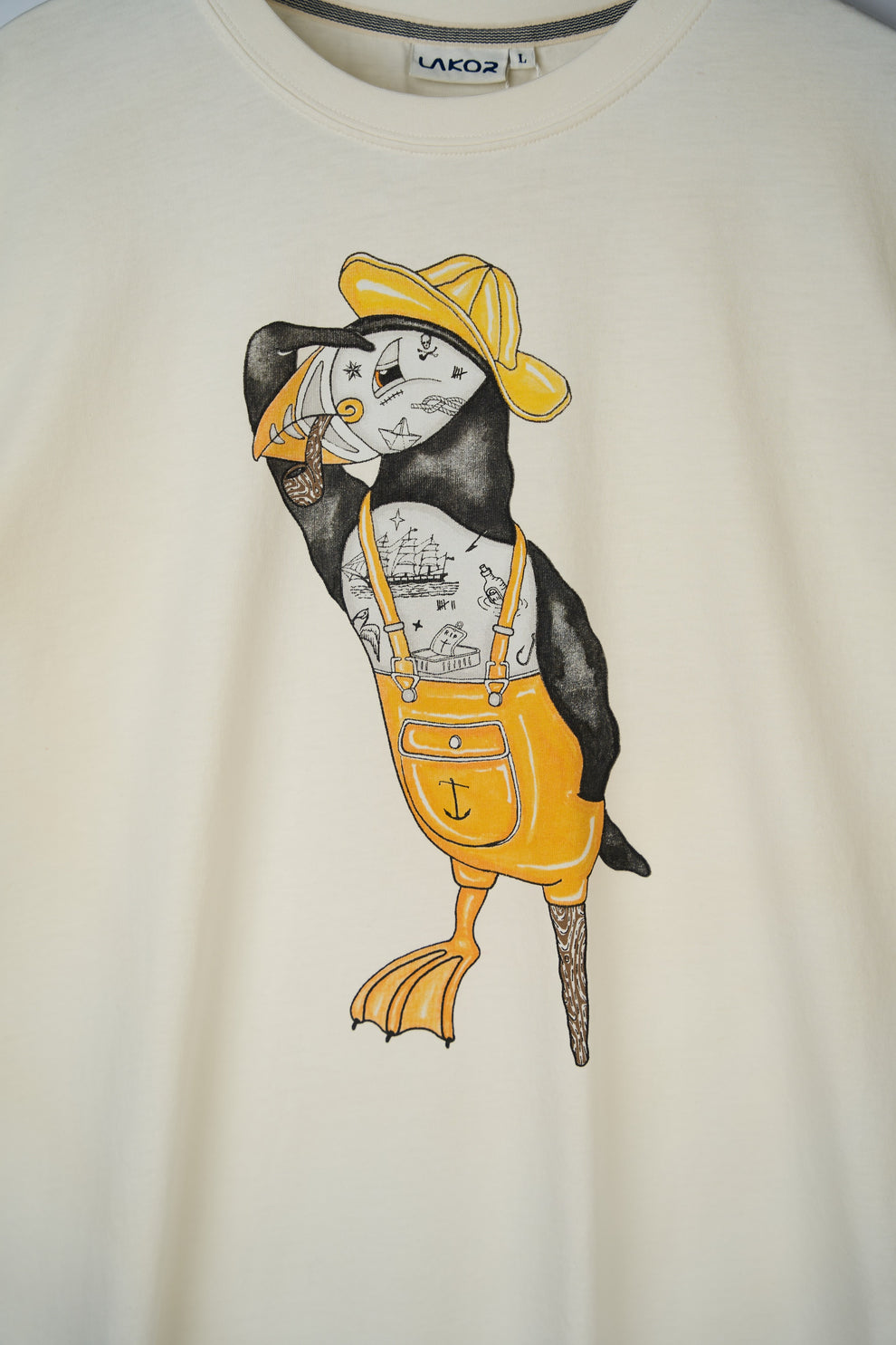 Lakor Sea Parrot Seaman T-Shirt Star White