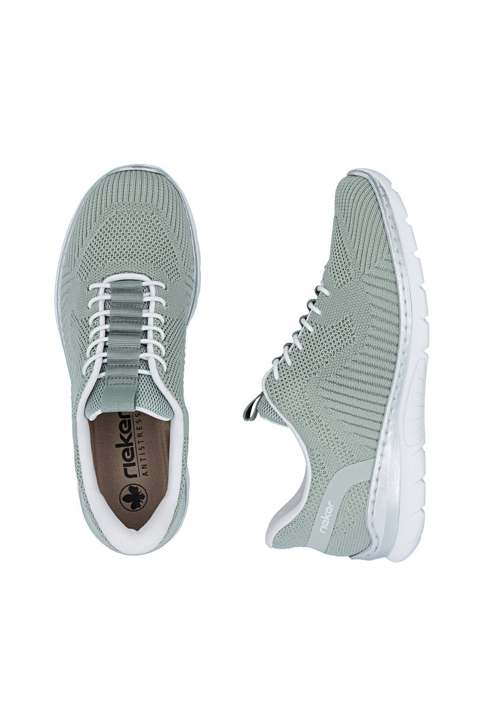 Rieker W Sko Green - L3262-52