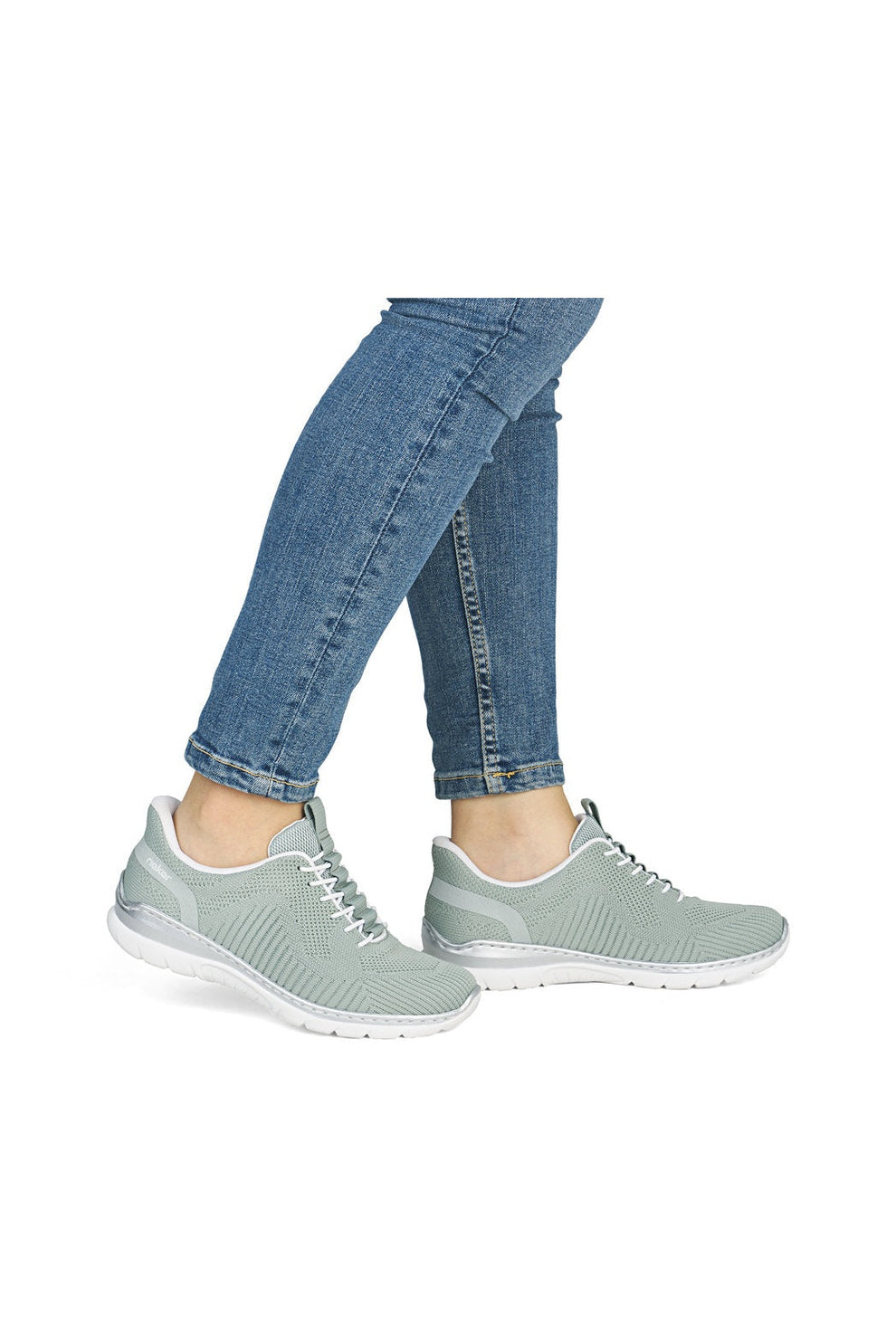 Rieker W Sko Green - L3262-52