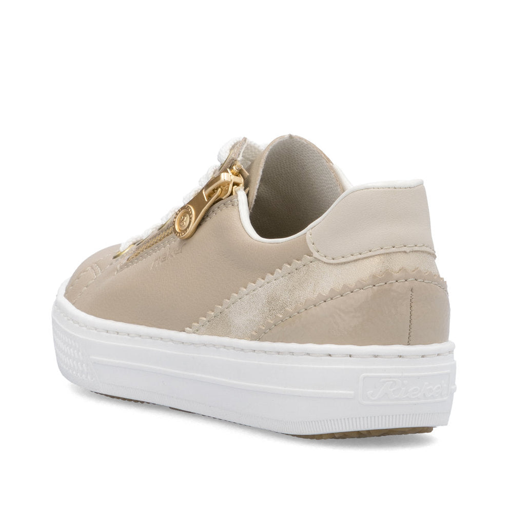 Rieker W Sko Beige - L5900-62