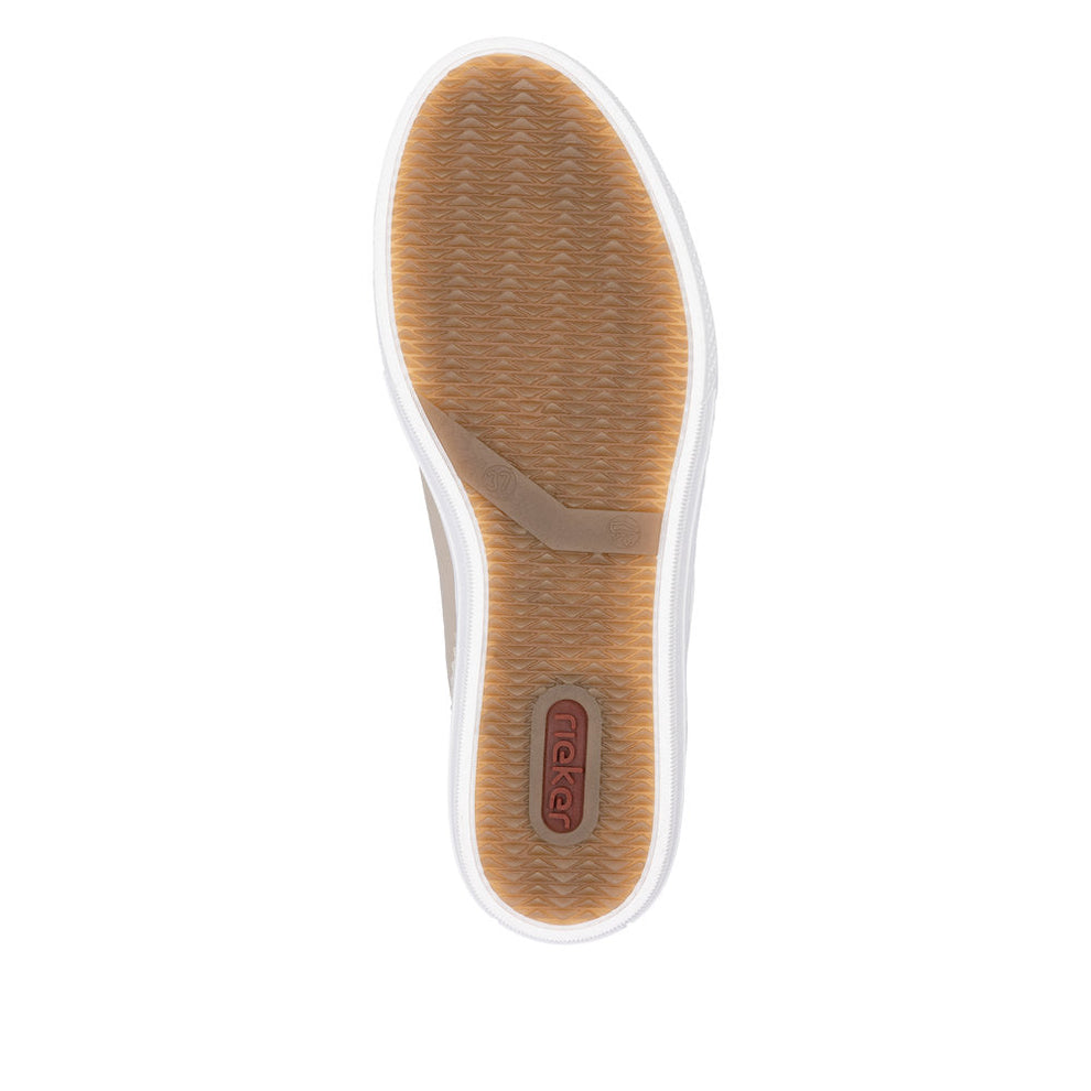 Rieker W Sko Beige - L5900-62