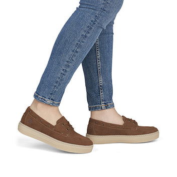 Rieker W Sko Brown - L5905-24 Dame sneakers