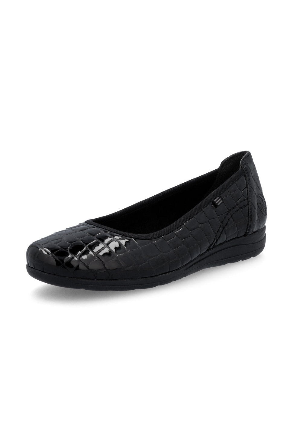 Rieker W Sko Black - L9350-01