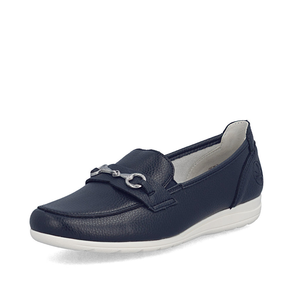 Rieker W Sko Blue - L9355-14
