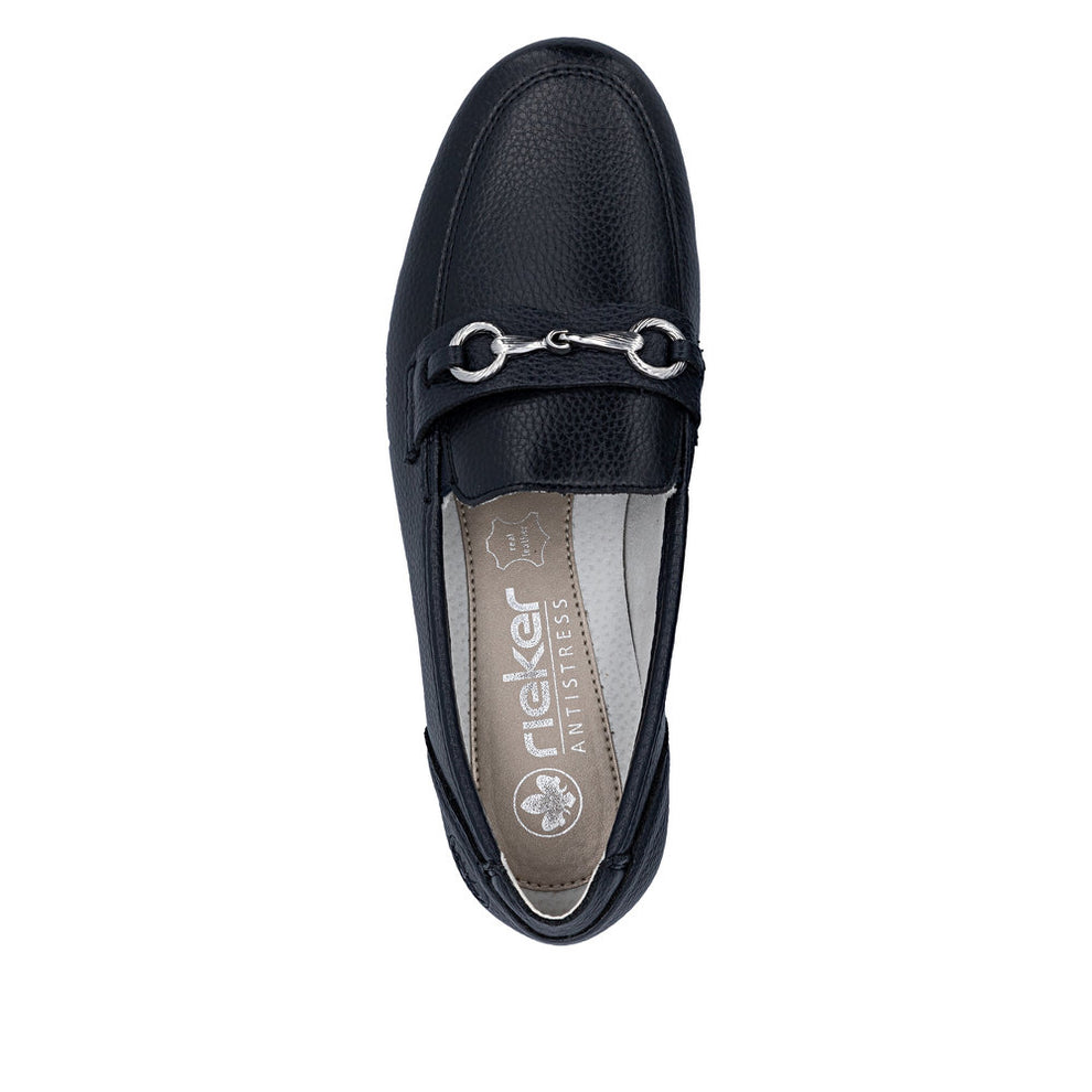 Rieker W Sko Blue - L9355-14